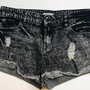 ✨ Festival Season✨ Black Denim Jean Shorts